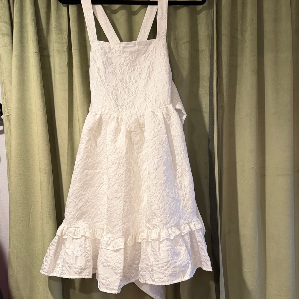 Sister Jane White Textured Dress